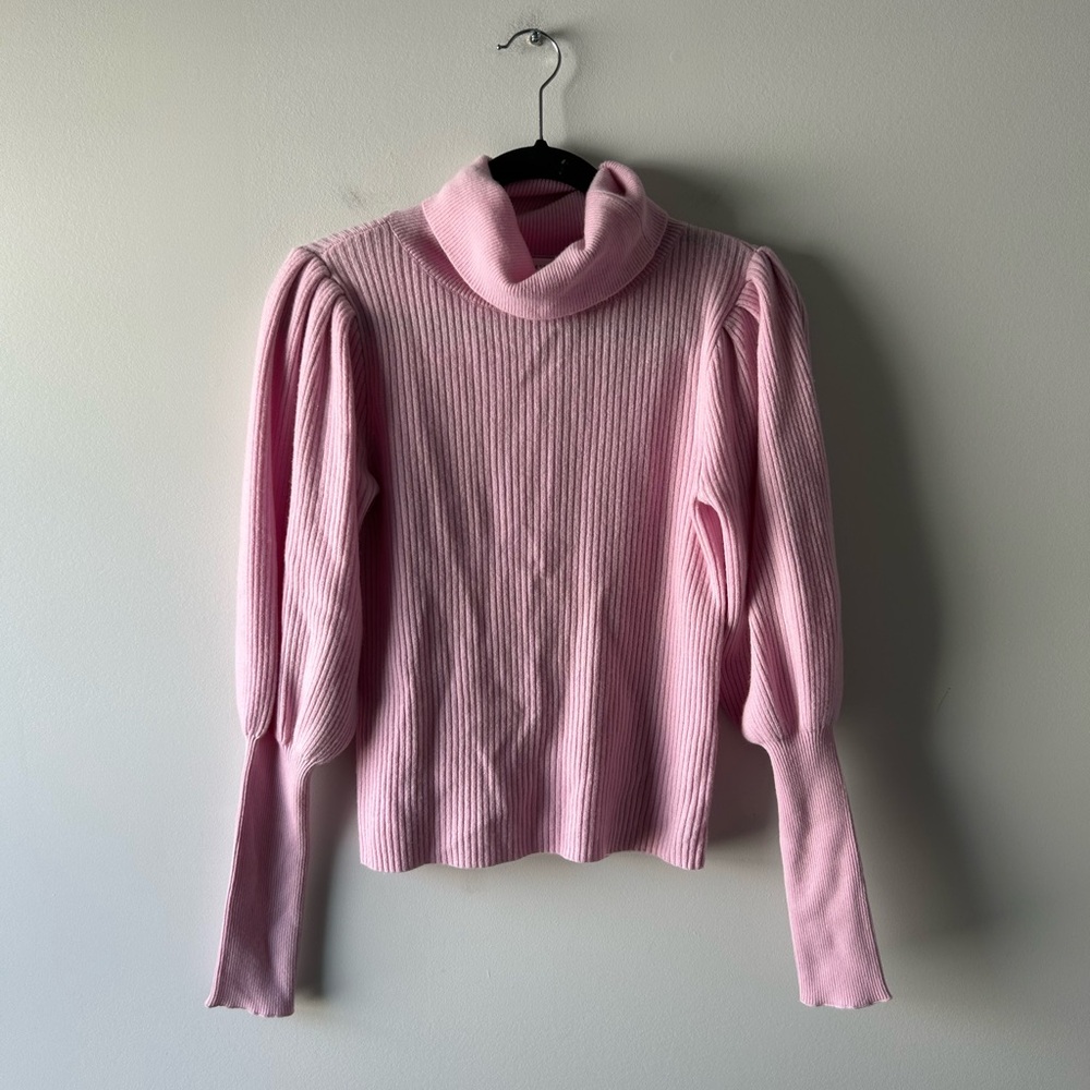 Milly pink 100% cashmere sweater